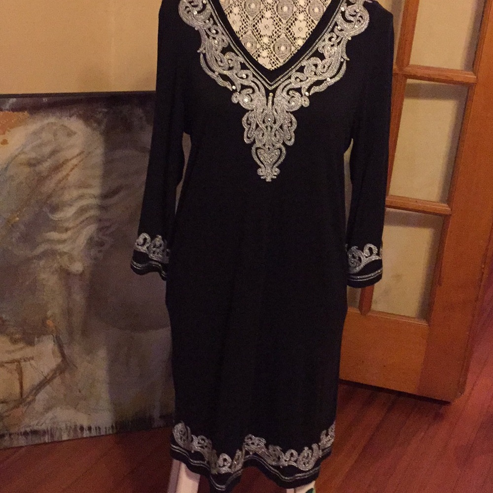 Tanuja Black Dress